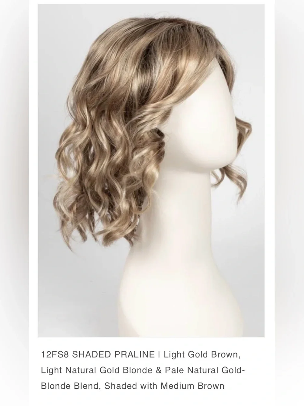 Scarlett - Jon Renau Wig Large Cap 12FS8 - Shade Praline